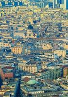 Skyline der Stadt Neapel foto