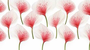 Flamingo Blume gemustert Hintergrund. Blume Textur Hintergrund. generativ ai foto