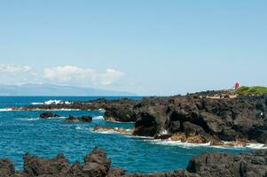 Landschaft im Pico Insel. Azoren foto