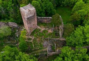 mittelalterliche Burg Landsberg in Vogesen, Elsass, Frankreich fr foto