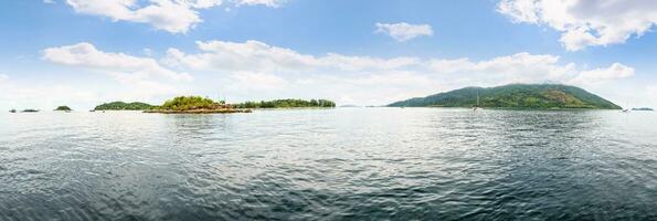 Panorama koh lipe und ko adang Insel im Sommer, Thailand foto