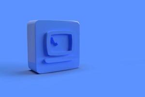 3D-Rendering-Symbol foto