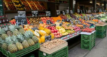 lokal Gemüse Markt foto