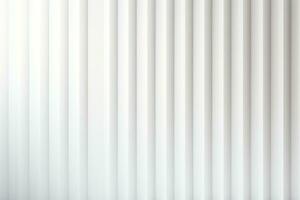 einfach und elegant Weiß abstrakt Hintergrund mit geneigt Vertikale Linien foto