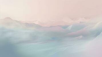 still Pastell- Nebel abstrakt foto