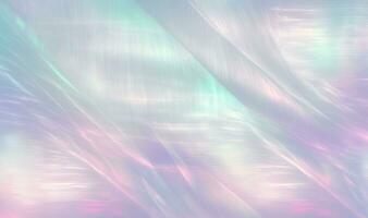 modisch holographisch Hintergrund im blass violett Rosa und Minze Farben foto