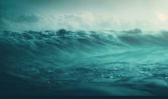 Sanft ätherisch Blau Wasser Textur zum Fachmann Hintergründe foto