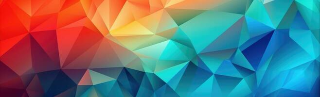 Gradient geometrisch polygonal Hintergrund foto