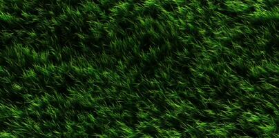 üppig Grün künstlich Rasen im ein natürlich grasig Hintergrund foto