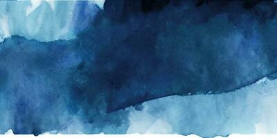 Marine Blau abstrakt Aquarell Hintergrund zum künstlerisch Designs foto