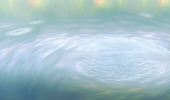 ätherisch Wellen auf ein Teich ein verträumt Hintergrund zum Fachmann verwenden foto