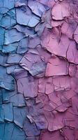 abstrakt Blau und lila Mauer Textur ai generiert foto