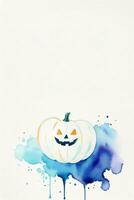 Halloween Aquarell Hintergrund foto