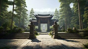 Japan Zen Tempel todai Landschaft Panorama Aussicht Fotografie Sakura Blumen Pagode Frieden Stille foto