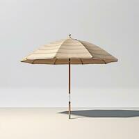 Solar- Sonne Regenschirm modern skandinavisch Innere Möbel Minimalismus Holz Licht Studio Foto