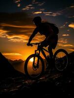Fahrrad Reiten Foto Helm Berge Tourismus suchen Geschwindigkeit extrem Radfahren Freiheit Bewegung draußen