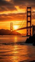 Brücke Brooklyn Sonnenuntergang Sonne Stille Zen friedlich Landschaft Freiheit schön Hintergrund Foto