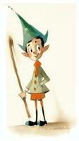Pinocchio Märchen Charakter Karikatur Illustration Fantasie süß Zeichnung Buch Kunst Poster Grafik foto