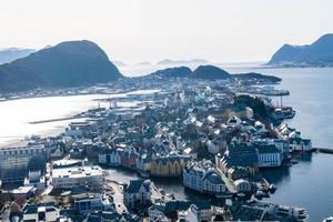 Alesund in Norwegen foto