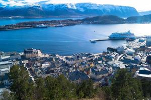 Alesund in Norwegen foto