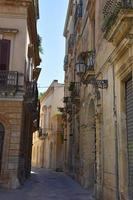 Italien, Lecce, Stadt mit barocker Architektur und Kirchen und archäologischen Überresten. foto