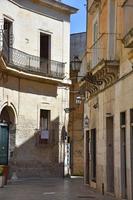 Italien, Lecce, Stadt mit barocker Architektur und Kirchen und archäologischen Überresten. foto