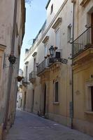 Italien, Lecce, Stadt mit barocker Architektur und Kirchen und archäologischen Überresten. foto