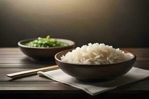 das Beste Reis Geschirr im das Welt. KI-generiert foto
