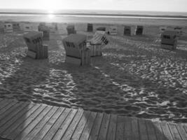 das Insel von Langeoog im Deutschland foto