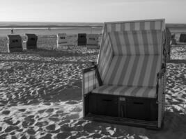 Insel Langeoog in Deutschland foto