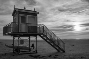 Langeoog Insel im das Norden Meer foto