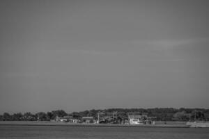 Langeoog Insel im das Norden Meer foto