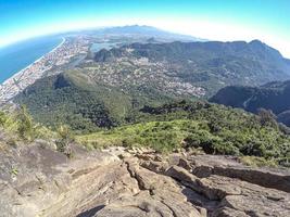 Blick vom Stein von Givea in Rio de Janeiro, Brasilien foto