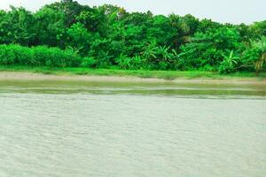 Voyrob Fluss Aussicht schön Hintergrund khulna Bangladesch foto