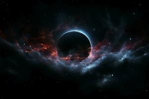 Astronomen Freude das wunderbar locken von ein Galaxis Nacht Aussicht ai generiert foto