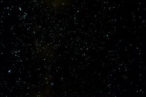 lange Exposition von das Himmel gesehen beim Nacht mit Tausende von Sterne foto