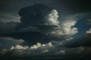 dunkel Wolke Hintergrund. ai generativ Profi Foto