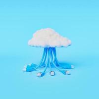 Cloud-Computing-Konzept foto