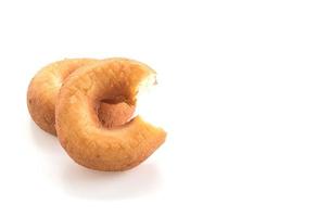 Donut auf weißem Hintergrund foto