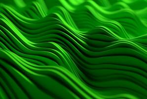 Grün abstrakt Hintergrund. generativ ai foto