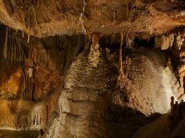 Detail von Höhlen im das serra de mira d'aire, im Portugal foto