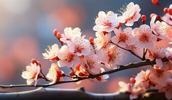 blühen im Frühling. ai generiert foto