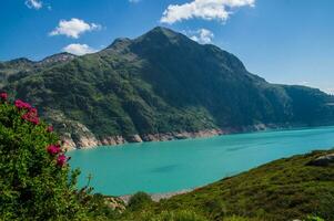 schweizerisch Alpen Landschaft foto