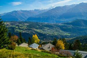 schweizerisch Alpen Landschaft foto