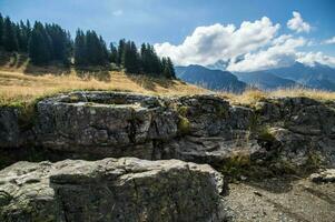 Französisch Alpen Landschaft foto