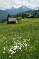 Landschaft von das Französisch Alpen foto