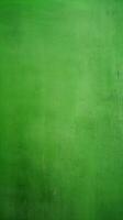 schmutzig und verwittert Grün Beton Mauer Hintergrund Textur. ai generiert foto