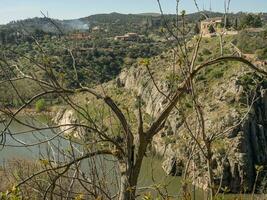 das Städte von Madrid und Toledo foto