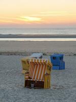 Langeoog im th Norden Meer foto