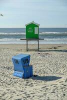 Insel Langeoog in Deutschland foto